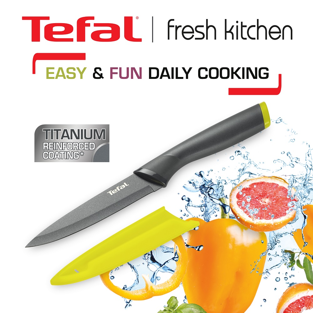 Tefal Fresh Kitchen Utility Knife, 12 cm - K1220704